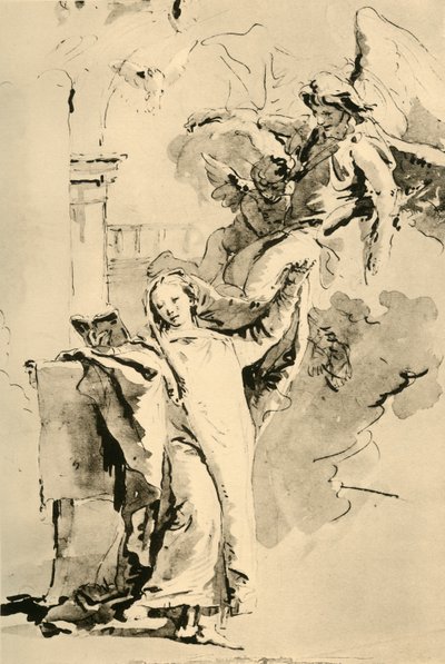 La Anunciación de Giovanni Battista Tiepolo