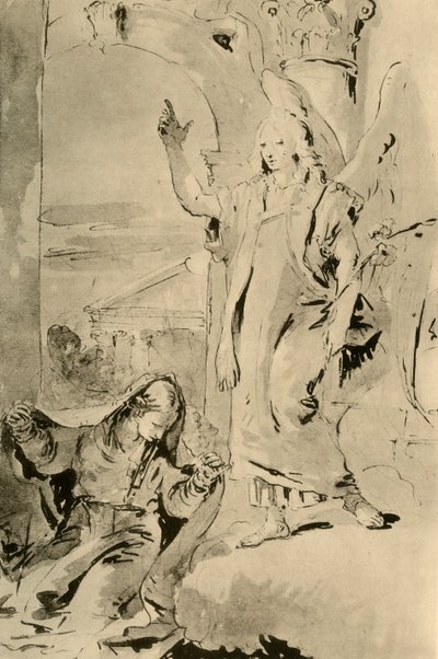 La Anunciación, mediados del siglo XVIII, 1928 de Giovanni Battista Tiepolo