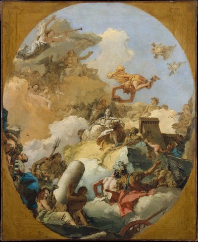 La apoteosis de la monarquía española de Giovanni Battista Tiepolo