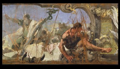 La Serpiente de Bronce de Giovanni Battista Tiepolo