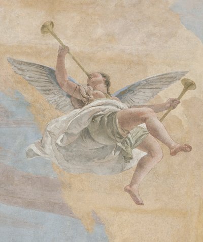 La caída de los demonios, Historias de Escipión, (detalle), 1731 de Giovanni Battista Tiepolo