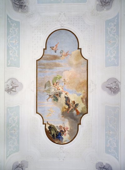El Triunfo de la Fortaleza y la Prudencia de Giovanni Battista Tiepolo