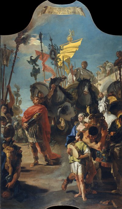 El triunfo de Mario, 1729 de Giovanni Battista Tiepolo