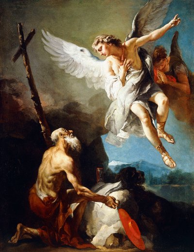 La visión de San Jerónimo de Giovanni Battista Tiepolo