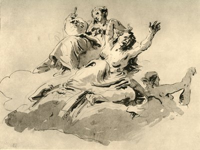 Tres mujeres de Giovanni Battista Tiepolo
