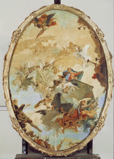 Traslado de la Santa Casa de Nazaret a Loreto de Giovanni Battista Tiepolo