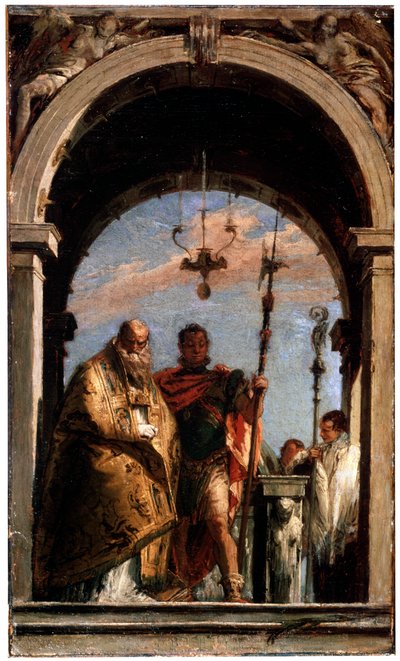 Dos santos, 1740-1745 de Giovanni Battista Tiepolo