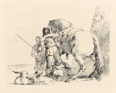 Vari Capricci, antes de 1750 de Giovanni Battista Tiepolo