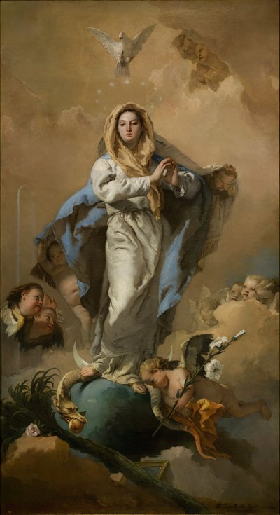 La Inmaculada Concepción de Giovanni Battista Tiepolo