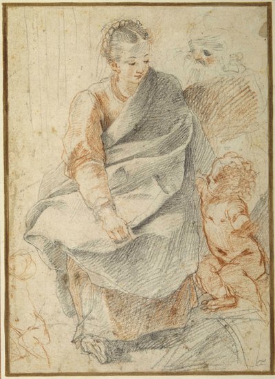 La Sagrada Familia de Giovanni Battista Vanni