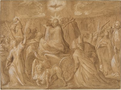 El triunfo de Cristo de Giovanni Battista della Rovere
