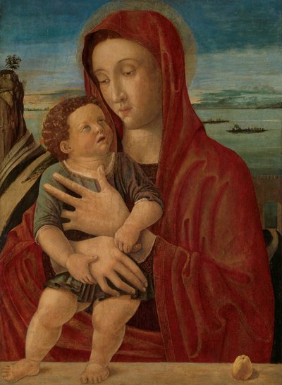 La Virgen con el Niño de Giovanni Bellini (circle of)