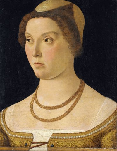 Retrato de mujer de Giovanni Bellini (circle of)