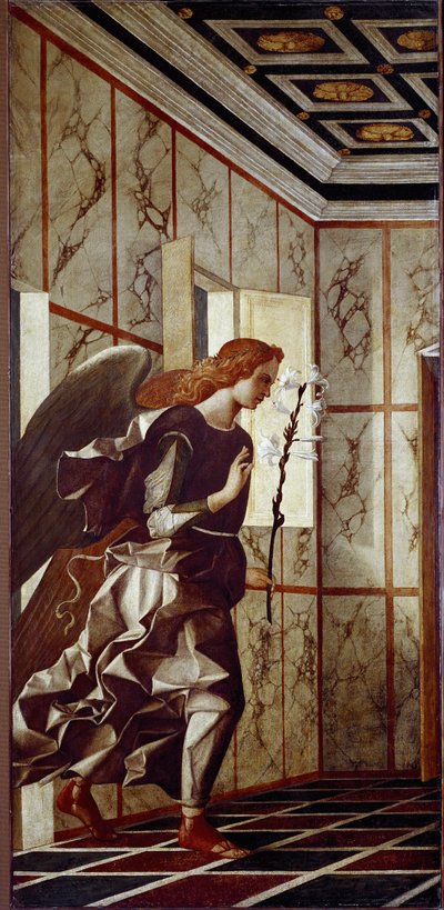 Ángel de la Anunciación de Giovanni Bellini