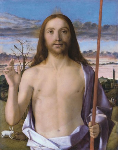 Bendición de Cristo de Giovanni Bellini