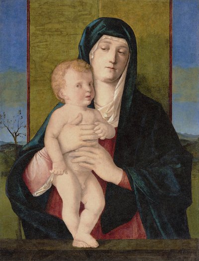 Virgen con el Niño (Madonna Corsini) de Giovanni Bellini