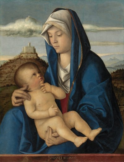 Virgen con el Niño de Giovanni Bellini