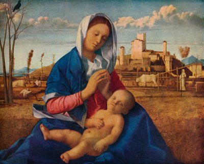Madonna del Prado, c1500 de Giovanni Bellini
