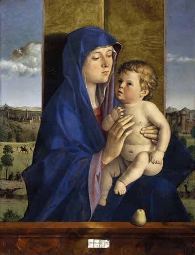 Madonna con niño de Giovanni Bellini