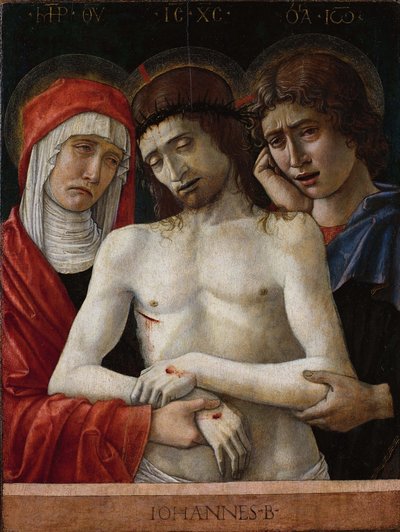 Pietà, ca 1455 de Giovanni Bellini