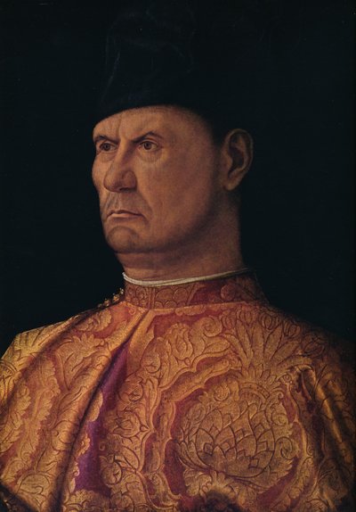Retrato de un Condottiere, 1475-1480 de Giovanni Bellini