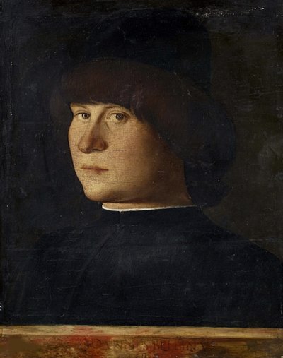 Retrato de un joven de Giovanni Bellini