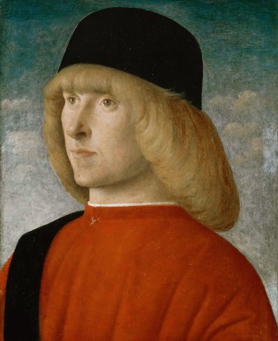 Retrato de un joven senador, c. 1490-1499 de Giovanni Bellini