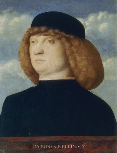 Retrato de un joven de Giovanni Bellini