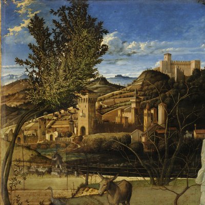 San Francisco en el desierto de Giovanni Bellini