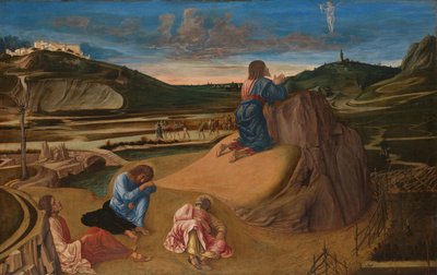 La agonía en el huerto de Giovanni Bellini