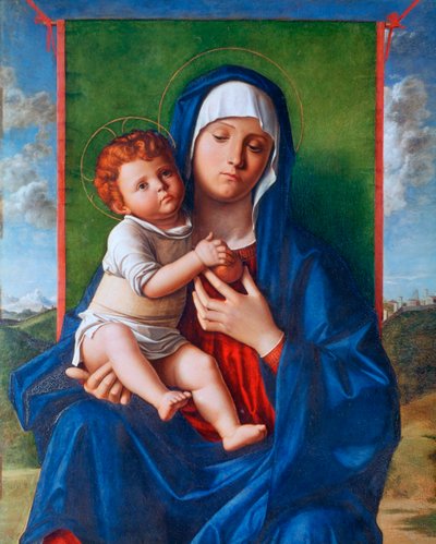La Virgen y el Niño, c. 1480-1490 de Giovanni Bellini