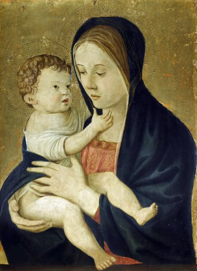 La Virgen y el Niño, ca. 1470-1475 de Giovanni Bellini