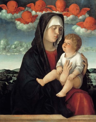 La Virgen y el niño, c. 1500 de Giovanni Bellini