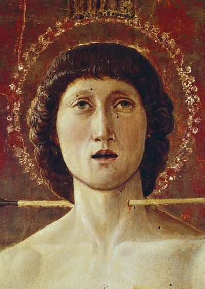 Tríptico de San Sebastián. Panel central de Giovanni Bellini