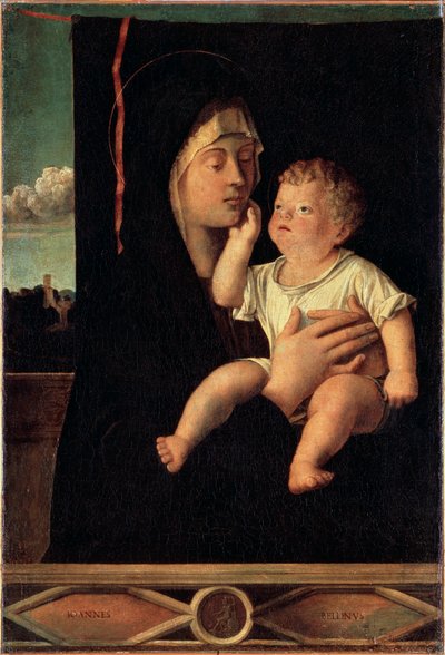 Virgen y Niño, siglo XV o principios del siglo XVI de Giovanni Bellini