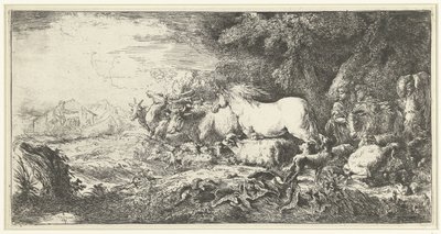 Arca de Noé de Giovanni Benedetto Castiglione