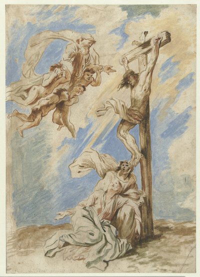 Cristo en la Cruz de Giovanni Benedetto Castiglione