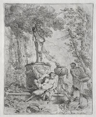 Fiesta de Pan, 1648 de Giovanni Benedetto Castiglione