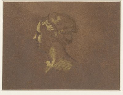 Cabeza de niña de Giovanni Benedetto Castiglione