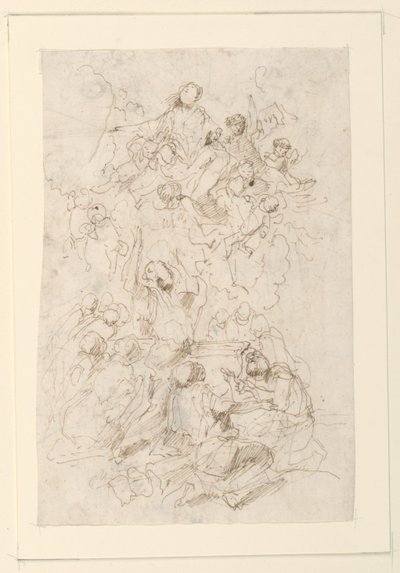 La Asunción de Giovanni Benedetto Castiglione