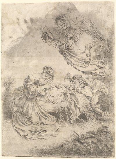 La Madonna y el Niño de Giovanni Benedetto Castiglione