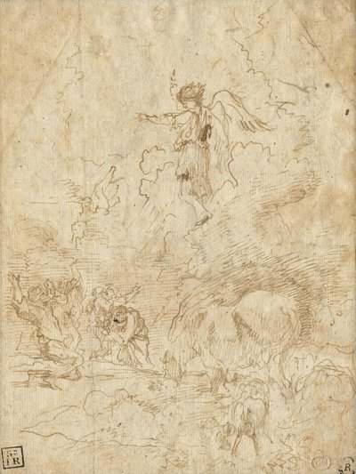 Anuncio a los pastores de Giovanni Benedetto Castiglione