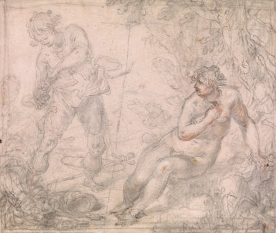Ruggiero liberando a Angélica de Giovanni Biliverti