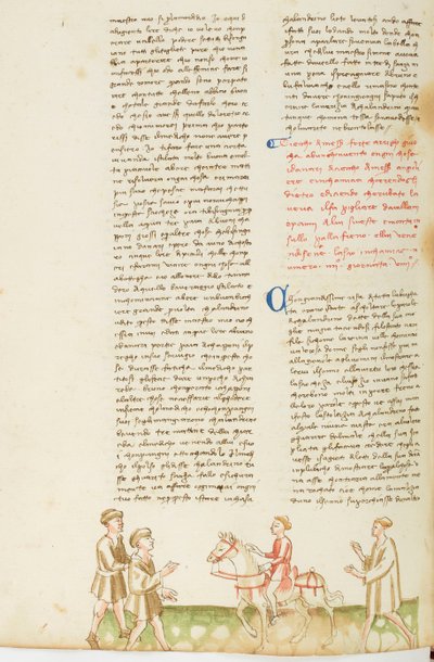 Decamerón, Cecco Angiolieri tomado por ladrón , Noveno día, cuento 4. de Giovanni Boccaccio