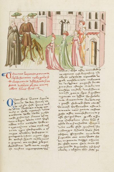 Decamerón, Filippo Balducci y su hijo en Florencia , Día cuatro, . de Giovanni Boccaccio
