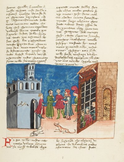 Decamerón, La ropa no hace al hombre. Lamberto y sus hermanos en prisión Segundo día, cuento 3. de Giovanni Boccaccio