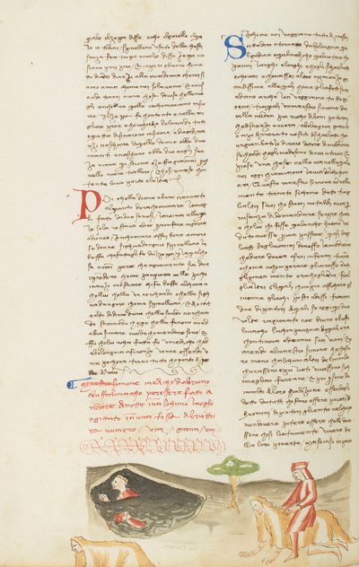 Decamerón, La horrible aventura de maese Simón - Simone da Villa sur la fausse bêtei, Octavo día, cuento 9. de Giovanni Boccaccio