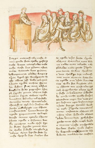 Decamerón, La elocuencia del hermano Ciboule: Cipolla engañando a los fieles, Sexto día, relato 10. de Giovanni Boccaccio