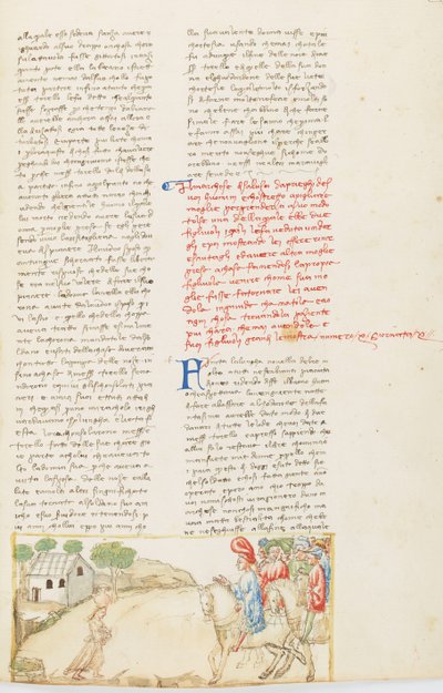 Decamerón, Fisiología del matrimonio - Gualtieri di Saluzzo va a buscar a Griselda, Décimo día, cuento 10. de Giovanni Boccaccio