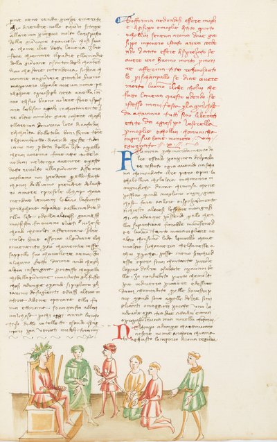 Decamerón, Que un amigo verdadero es una cosa dulce - Tancredi espiando a los amantes , Décimo día, cuento 8. de Giovanni Boccaccio